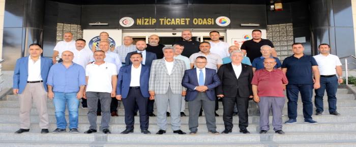 Nizip Kaymakamı Oğuz Alp Çağlar NTO’ya Veda Ziyaretinde Bulundu