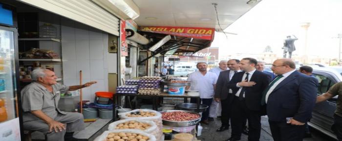 Uurlu Ve Sardan Esnaf Ziyareti