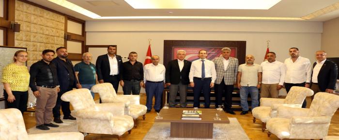 NTOdan Nizip Kaymakam Osman Uurluya Hayrl Olsun Ziyareti
